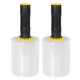 Excell Mini Stretch Wrap Film Dispensers (1.5" Core), Handy Wrappers, Hand Held Stretch Film Dispenser with Brake, Use for Office, Home, Stores and Warehouses (1.5 Inch)