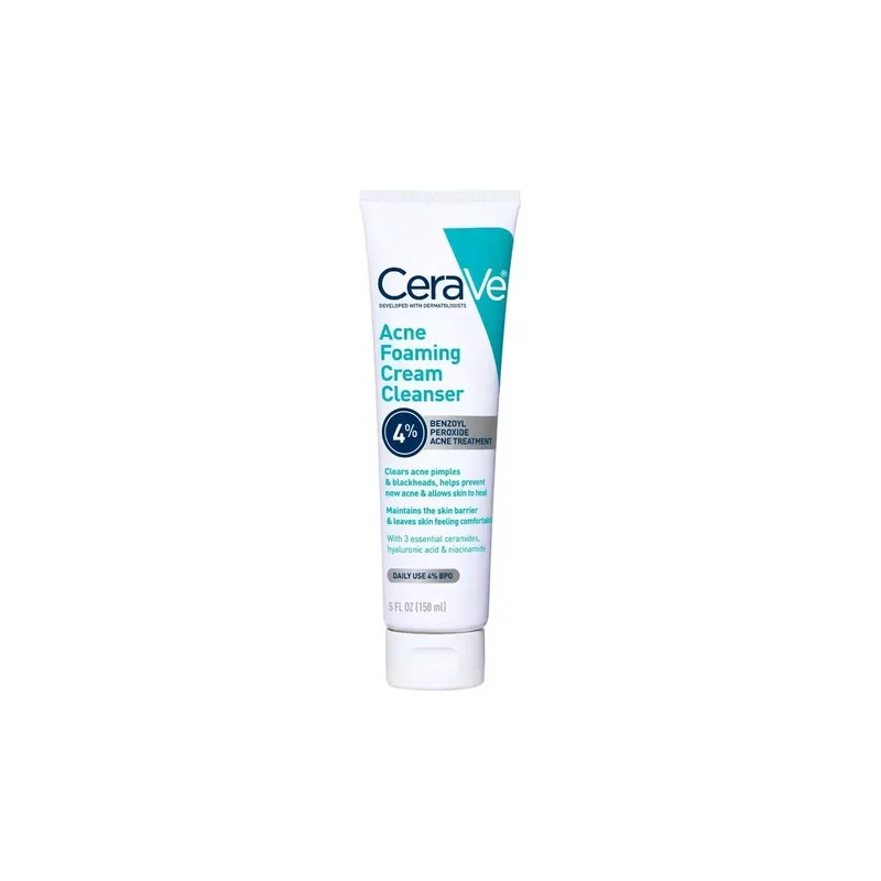 Cerave Acné Tratamiento Limpiador Facial En Espuma 150ml.