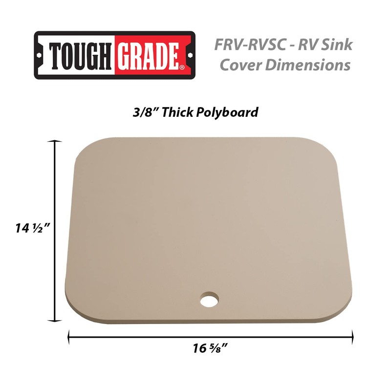 Tough Grade Sink Cover 14 3/8" x 16 9/16" x