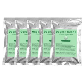 Queens Pearl Signature Natural Henna Dye Queens Pearl Signature Henna, 5 pieces, natural / 퀸즈 펄 시그니처 천연헤나염색약 Queens Pearl Signature Henna, 5개, 내추럴