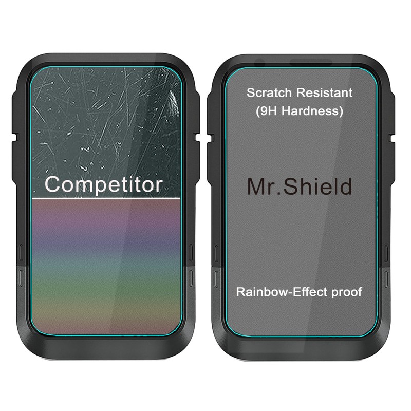 Mr.Shield Screen Protector Compatible with Garmin eTrex Solar [Tempered Glass]