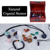Dadabig Set of 28 Crystal Gemstones Mineral Stones Set with