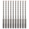 MonoPro 10-Pack SDS Plus 1/4" x 6" Rotary Hammer Drill