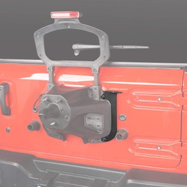 Hooke Road Wrangler JL CB - Soporte de montaje de neumático de repuesto compatible con Jeep Wrangler JL 2018 2019 2020 2021 2022 2023