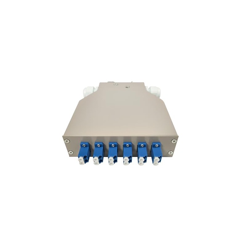 fyboptwu - 12 Fibers LC Singlemode DIN Rail Fiber Optic