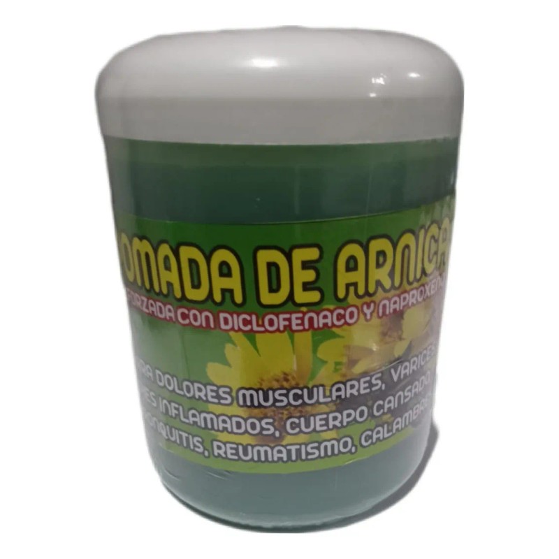 Pomada De Árnica Golpes Dolor Muscularr 240 Gramos 10 Piezas