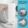 GDLPZM 6.6FT 2 meter wave wheel drum washing machine water