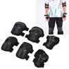 Vitdipy Roller Skate Protection Gear Set, Adjustable Knee Elbow Pads