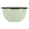 IB Laursen [W] Shell Enamel Light Green M/Cream Inside