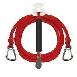 Cyberoctopus 3.6m/12FT Tow Harness Connector for Watersports, Heavy Duty Boat Tow Harness with 2 Hook for 1-3 Rider