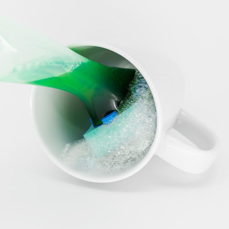 Spontex 27 Dishmop Refills Non-Scratch | Strong Replacement Sponge Heads