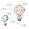DaraBaby Vinil Decorativo Infantil Globo Aerostático Animales Niños