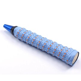 SPPHONEIX Two Color Memory EVA Keel Racket Grip Anti Slip Perforated Super Absorbent Tennis Overgrip Badminton Overgrip Pickleball Overgrip Various Sports Equipment Grip SKYB 1