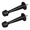 2 Pack Door Stoppers, Zinc Alloy Wall Mounted Door Stop