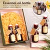 tchrules - 16 botellas de vidrio con tapa abatible de