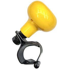 Riloer Steering Wheel Spinner Suicide Knob for Steering Wheel Booster Ball Non Slip Booster Knob Suicide Knob 360 Degree Booster Knob Suicide Knob for Car White