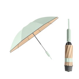 Sun Relief Design Handle Folding Inverted Reverse Umbrella ,Outdoor Rain/Sun/99 UV Protection/UPF 50 Blocker Compact Windproof/Waterproof Auto Open/Close,Portable Golf Parasol Stylish and Colorful