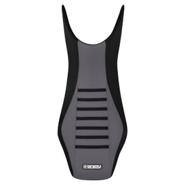 Enjoy Mfg Seat Cover - Compatible Fit for Honda TRX 700 XX TRX700XX 2x4 - #239 (Color top/Black Ribs) (Black Sides - Grey top - Black Ribs)