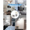 wossluck KEI D34L AC 100-265V 3.5W Light Bulb for Frigidaire