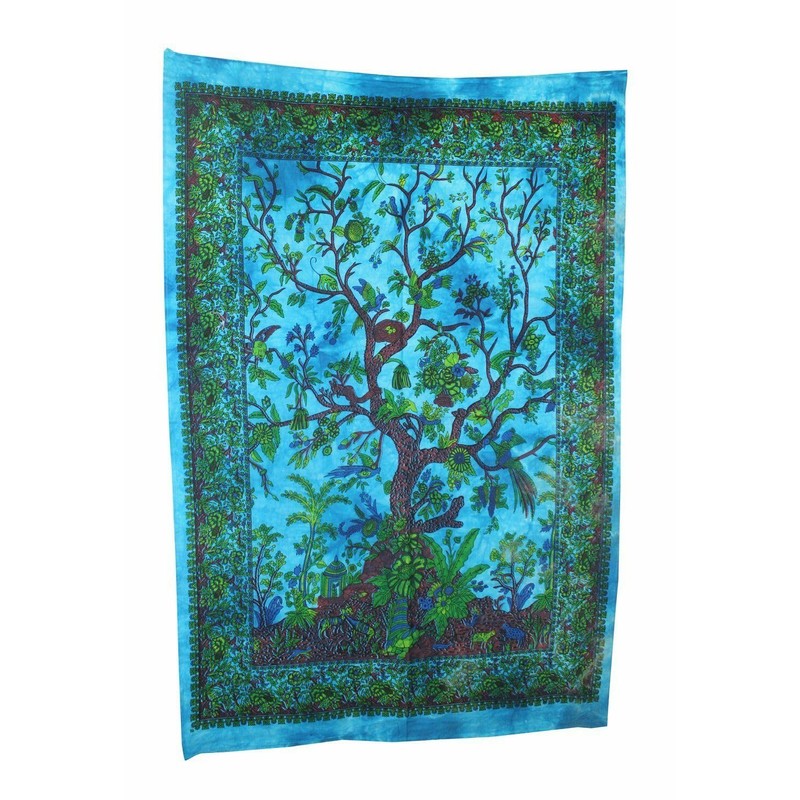 AVA Collections Cotton Tapestry Wall Hanging Mandala Decorative Cotton Boho