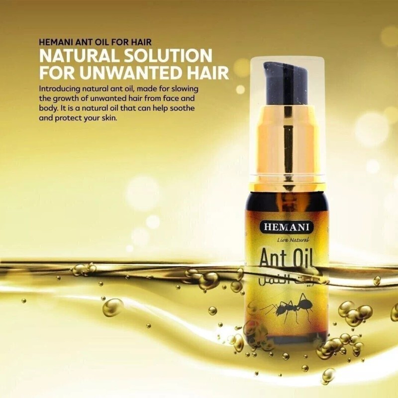 HEMANI Hair Growth Reducing Oil - Ant Oil - 30ML