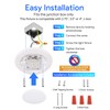 4 Pack 6 Inch LED Disk Light, Dimmable Flush Mount