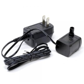 Gift Essentials Tabletop Ceramic Water Fountain, Relaxing Bubbling Indoor Fountain (Replacement Pump)