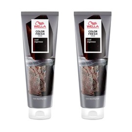 WELLA 2 x Color Fresh Semi-Permanent Hair Mask 150ml - Cool Espresso