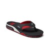 Reef Men's Fanning Pregame Flip-Flop, Black/Red, 12