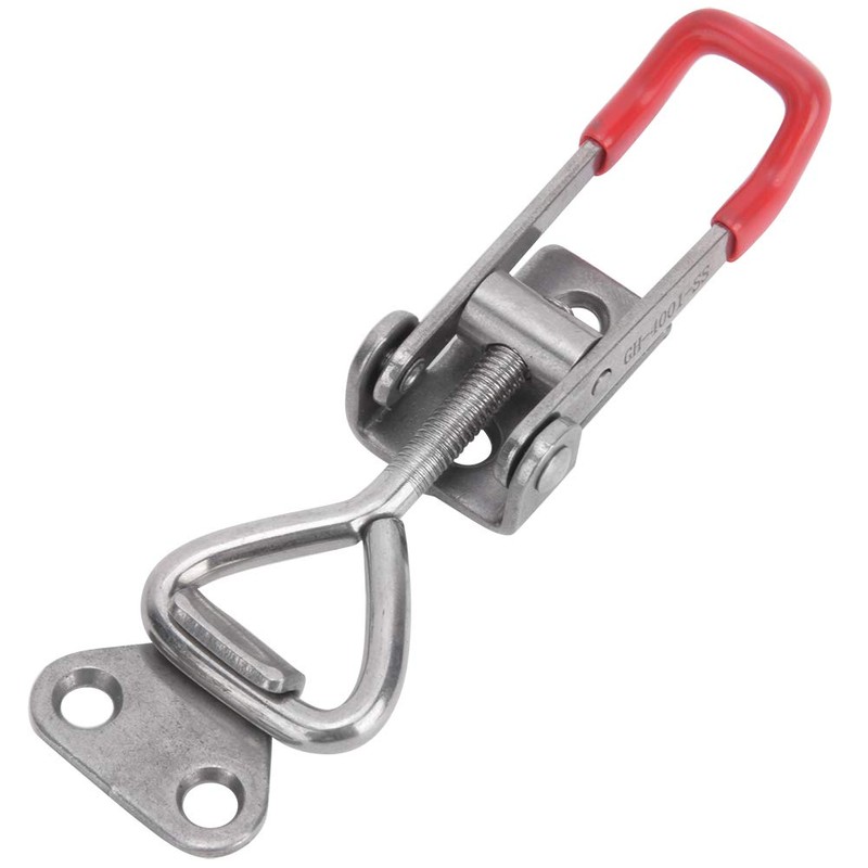2 Pieces Adjustable Toggle Clamp Clip, 330 lbs Capacity, 304