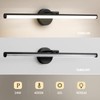 KAISITE Bathroom Vanity Light Over Mirror - 30 Inch Black