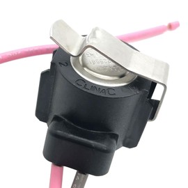 W10225581 Refrigerator Bimetal Defrost Thermostat（Meet OEM standards） - Compatible with Whirlpool, Kenmore, Replaces WPW10225581 PS11750673 AP6017375 2188824 2321799 W10260437
