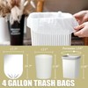 Small Trash Bags 4 Gallon - 100 Count 4 Gallon