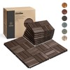 10 Pcs Interlocking Deck Tiles, Patio Flooring - Outdoor Waterproof