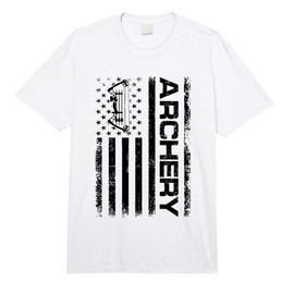 American USA Flag Bows and Arrows Archery Archer Comfort Colors Adult Heavyweight T-Shirt