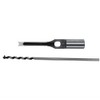 SaferCCTV 6Pcs Wood Square Hole Drill Bits Mortising Chisel Set,