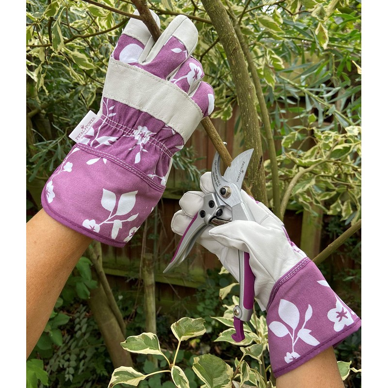 Ladies Garden Secateurs - Lightweight Super-Strong Pruners - 7" for