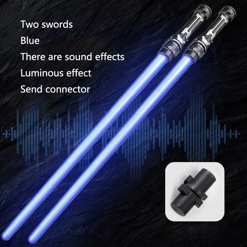 Glowing Toy Lightsaber for Kids’ Pretend Play – Telescopic LED