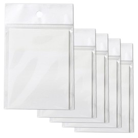 YANYULI Transparent Sticky Notes, Pack of 300, Transparent, 50 Sheets x 6 Books, Large, Clear, Waterproof, Writable, Textbooks, Annotations, Indexes, Transfers, Memo Recording, Reusable (3.7 x 2.8