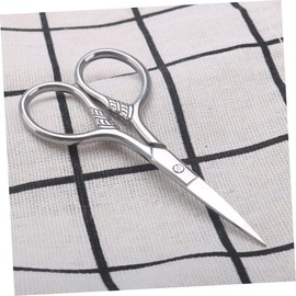 Baluue 3sets Nose Hair Scissors for Women Mens Body Safety Stainless Steel Scissors Curved Edges Home Repair 2pcs*3