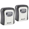 GIVERARE 2 PACK Key Lock Box, Wall Mount 4 Digits