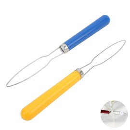 2 PCS Button Hook Helper, Button Fastener Aid, Button Hook Dressing Aid, Button Hook for Wedding Dress, Button Hooks, for Men Women Elderly Fastening Buttons(Random Colors)