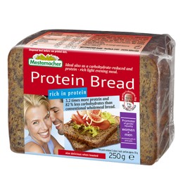 MESTEMACHER Protein Bread - 250 g Pack of 3