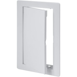 Vent Systems 4x8 Access Panel - Easy Doors ABS Plastic for Drywall, Wall and Ceiling Electrical Plumbing Service Door Cover Exterior Dimensions 5.3x9.3 Inch White 4 x 8/100 200 mm