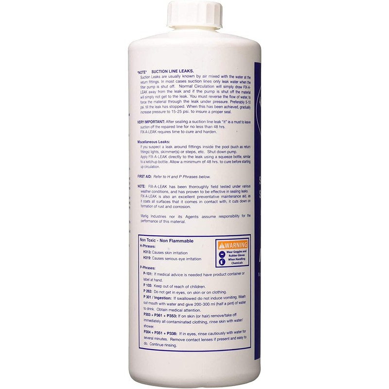 Marlig Industries Fix A Leak Pool Leak Sealer - 32