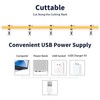 ShineBurky ShineBurky 5V USB COB LED Strip Warmwei?, 2M LED