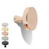Natural Goods Berlin Round Circle Furniture Handles, Pack of 10,