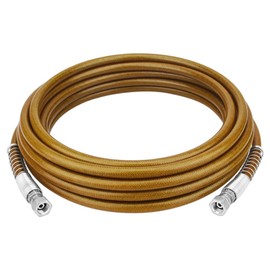 25FT High Pressure Airless Paint Hose, Reinforced Braided Airless Spray Hose, 8500 PSI Universal Paint Sprayer Hose 1/4"