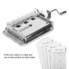 30 Note Hand Crank Movement with 15Pcs Blank Tape 15Pcs
