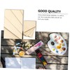 TEHAUX 5pcs Basswood Plywood Round Sheets Painting Board Pyrograph Model